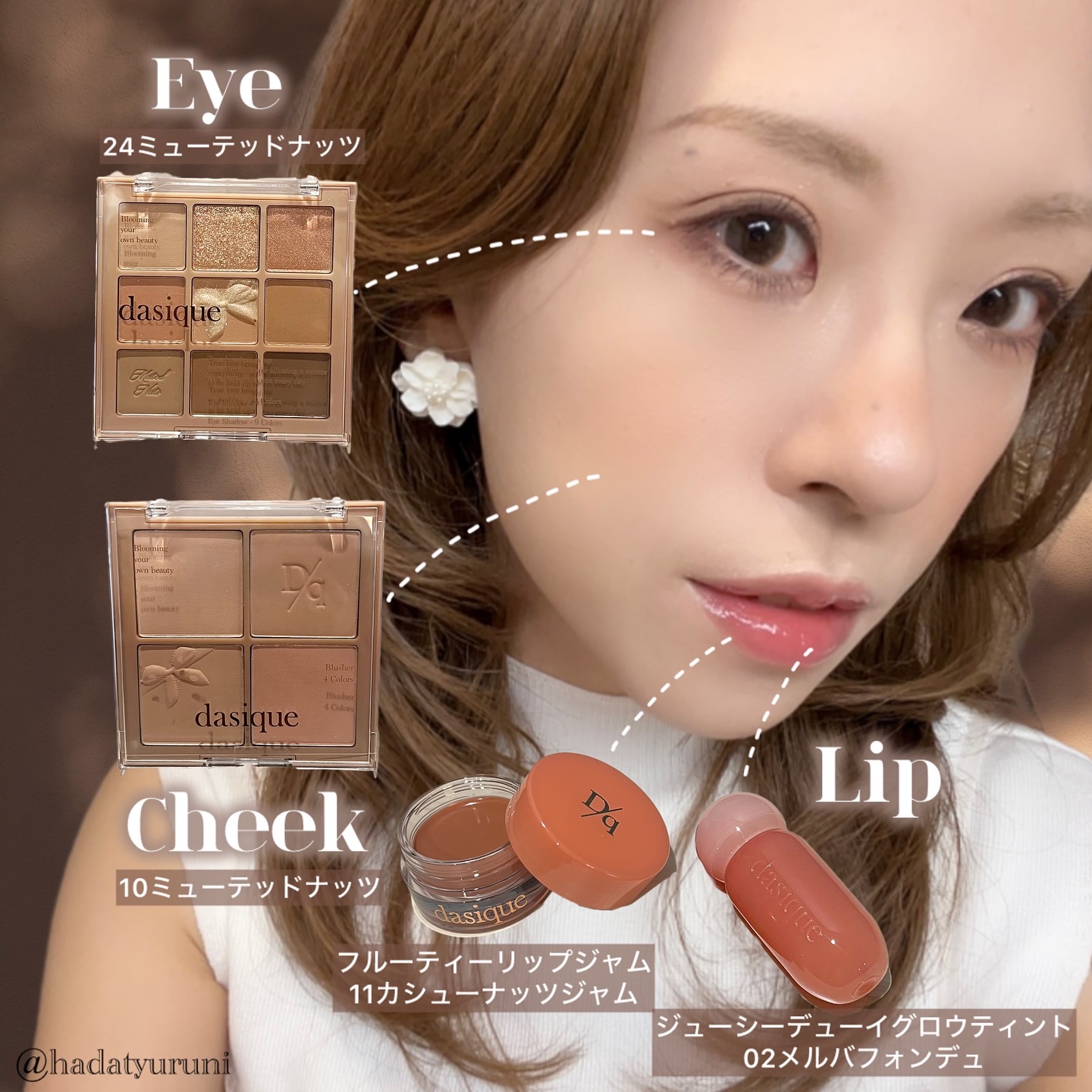 ジューシーデューイグロウティント 02 メルバフォンデュ(ミニ) /dasique/リップティントを使ったクチコミ（1枚目）