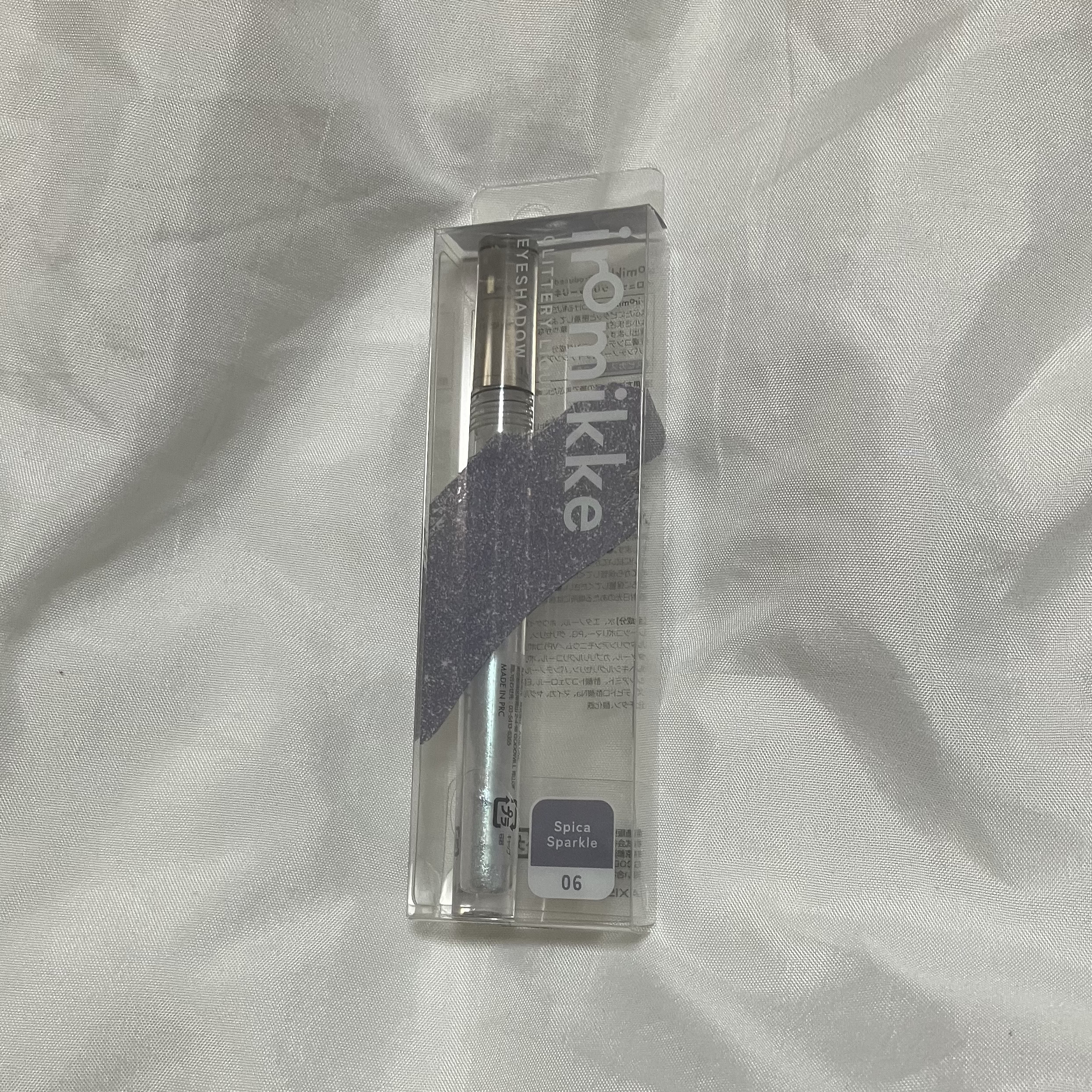 イロミッケ グリッターリキッドアイシャドウ/iromikke/グリッターを使ったクチコミ（1枚目）