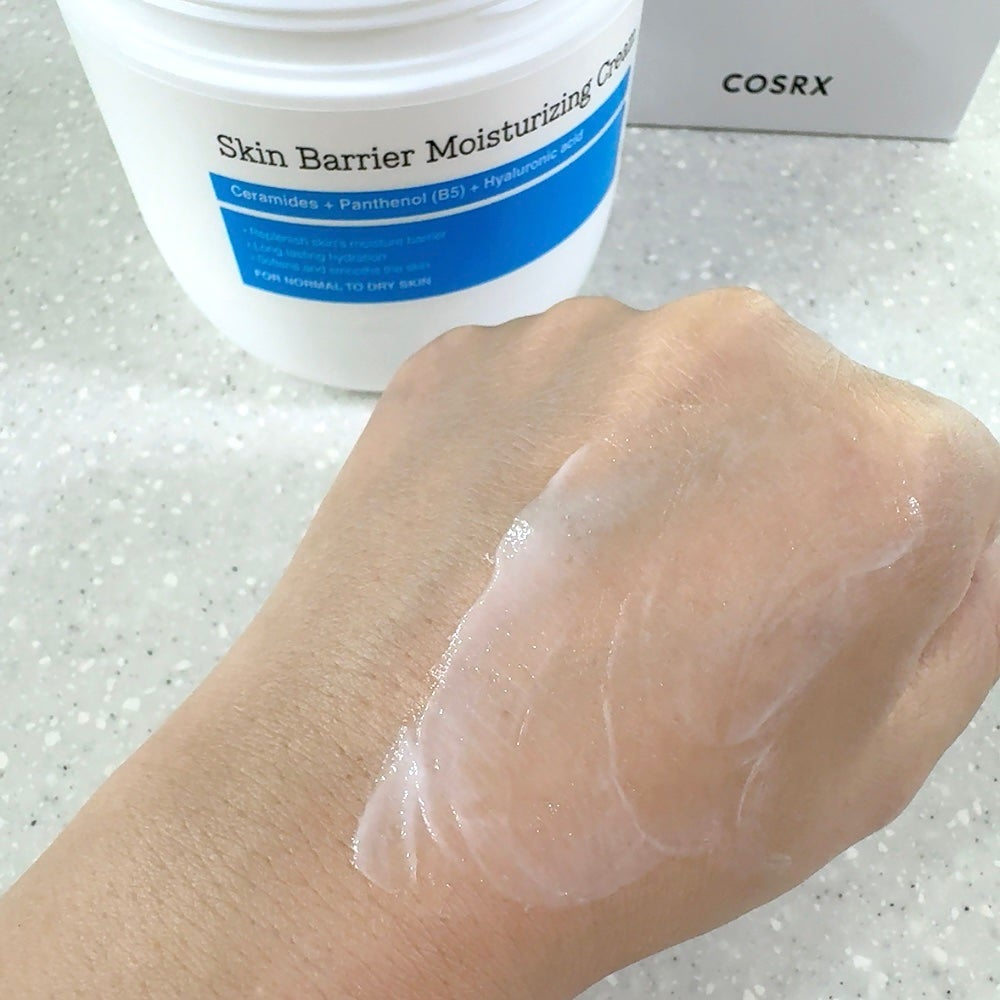 スキンバリア モイスチャライジングクリーム/COSRX/ボディクリームを使ったクチコミ(4枚目)