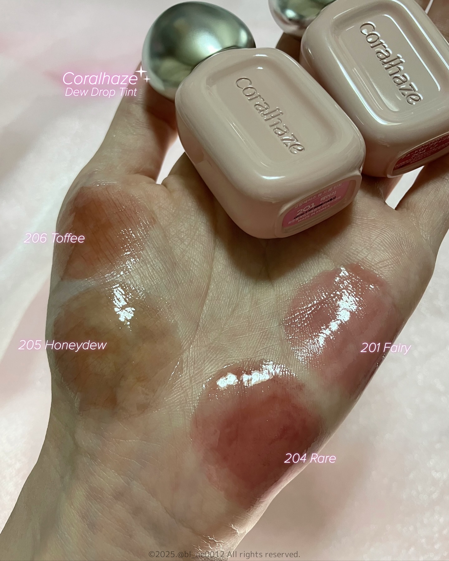 デュー ドロップ ティント/Coralhaze/リップティントを使ったクチコミ（3枚目）