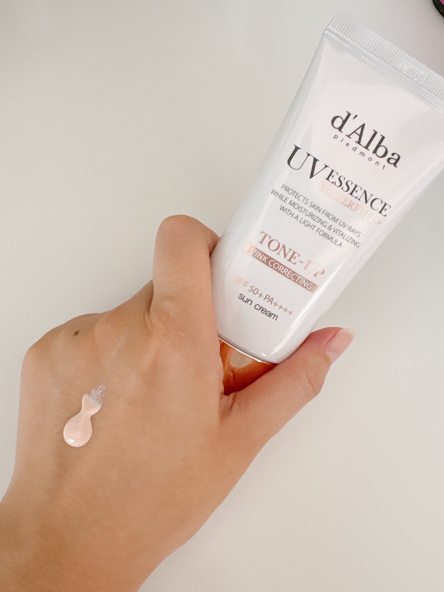 ウォータフルトーンアップサンクリーム/ダルバ/日焼け止めクリームを使ったクチコミ(2枚目)