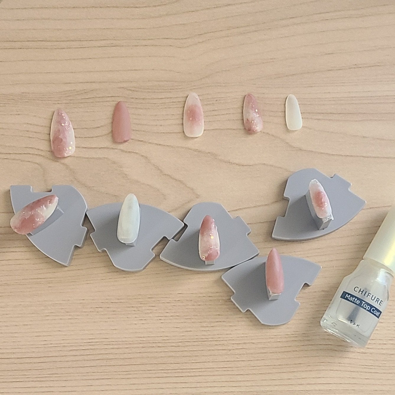 マットトップコート/ちふれ/ネイルトップコートを使ったクチコミ(4枚目)