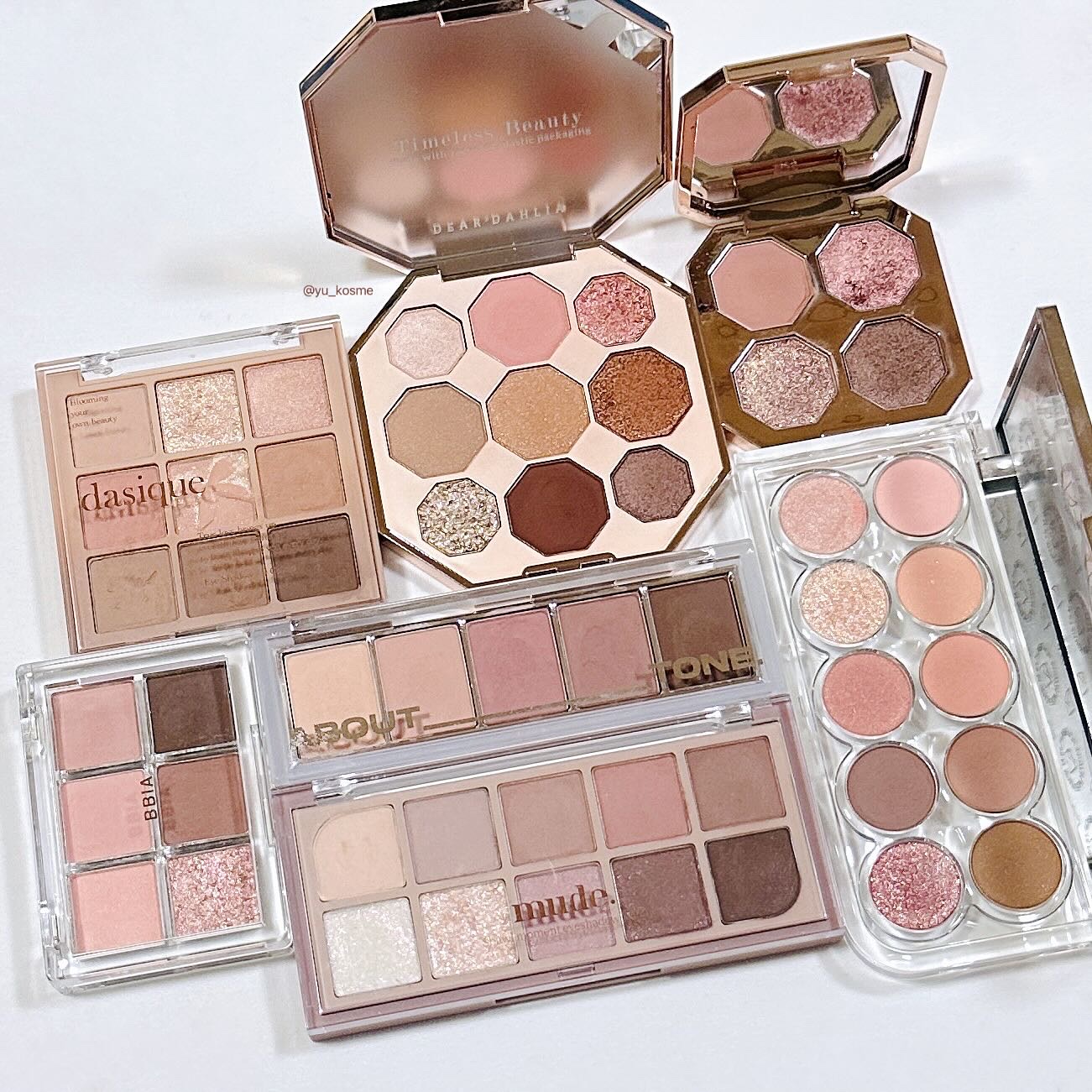 シャドウパレット/dasique/アイシャドウパレットを使ったクチコミ（2枚目）