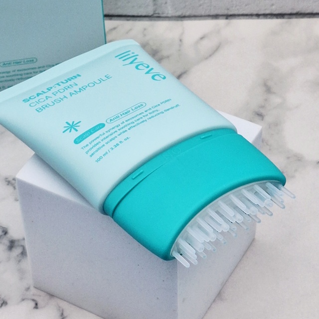 スカルプターンヘアアンプル/リリーイブ/頭皮ローションを使ったクチコミ（2枚目）