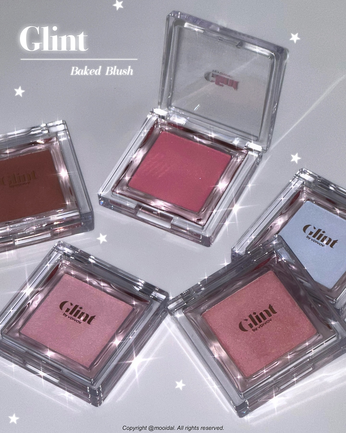 ベイクドブラッシュ/Glint/パウダーチークを使ったクチコミ（1枚目）