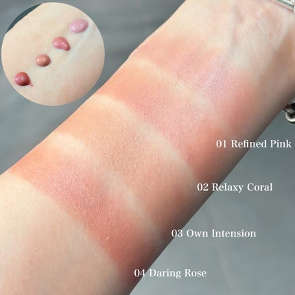 SNIDEL フラッフィー ブラッシュ/SNIDEL BEAUTY/リキッドチークを使ったクチコミ(6枚目)