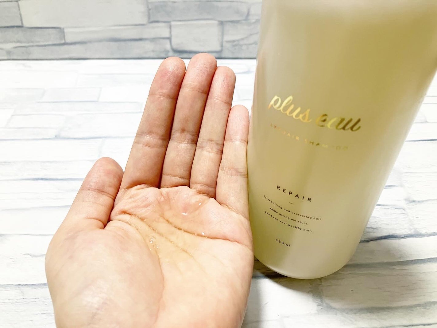 リポアシャンプー/リポアトリートメント/plus eau/市販シャンプーを使ったクチコミ(2枚目)