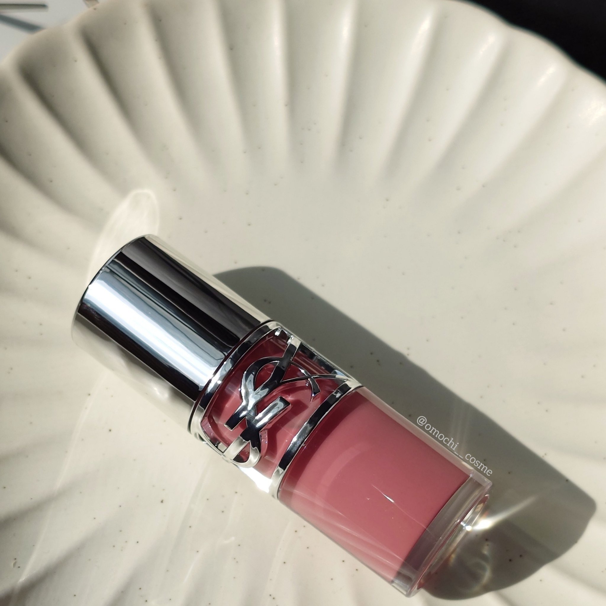 YSL ラブシャイン グロスプランパー #44 ヌード ラヴァリエール/YVES SAINT LAURENT BEAUTE/リップグロスを使ったクチコミ（3枚目）