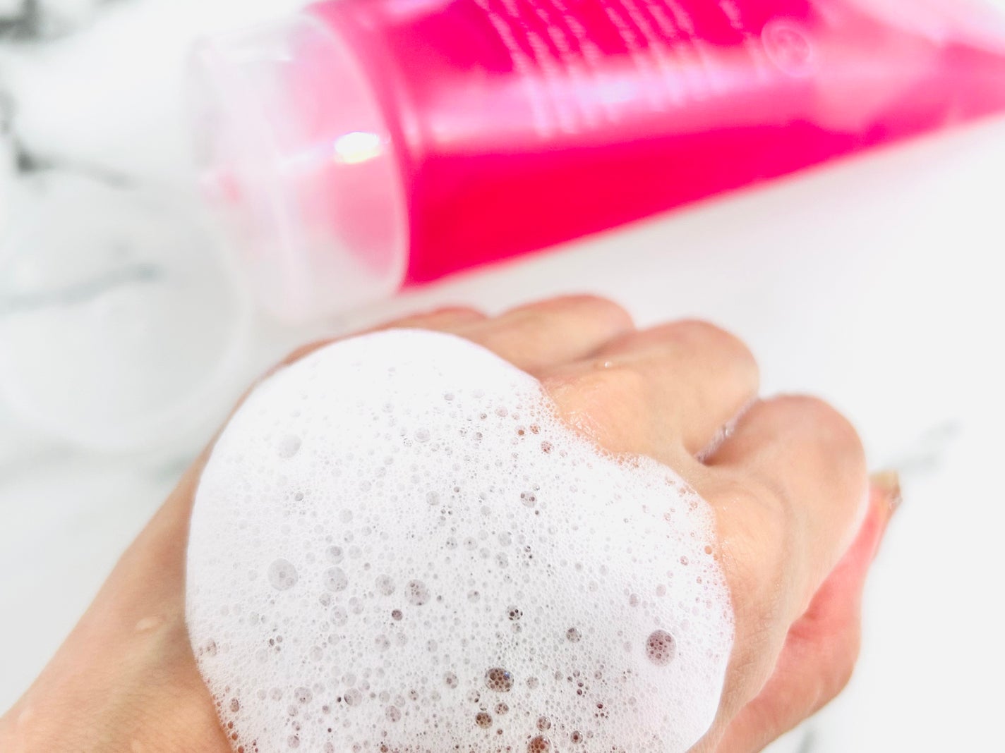 ベリーゼリークレンジングジェルフォーム/Dr.Bio/クレンジングジェルを使ったクチコミ(4枚目)