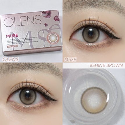MUSE 1month/OLENS/1ヶ月(1MONTH)カラコンを使ったクチコミ(1枚目)