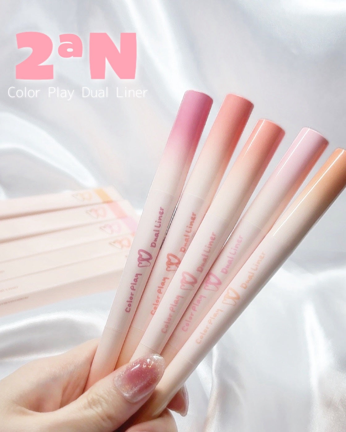 カラープレイデュアルライナー/2aN/スティックアイシャドウを使ったクチコミ(1枚目)