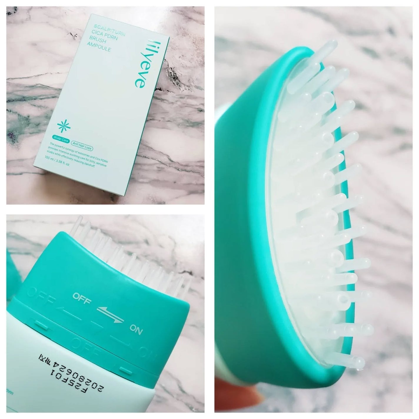 スカルプターンヘアアンプル/リリーイブ/頭皮ローションを使ったクチコミ(2枚目)