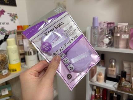 マルチファンデパフ 2P/ロージーローザ/パフ・スポンジを使ったクチコミ(1枚目)