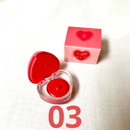 スフレカラーポット/dasique/口紅を使ったクチコミ(4枚目)