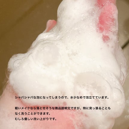 緑豆弱酸性洗顔フォーム/beplain/洗顔フォームを使ったクチコミ(3枚目)