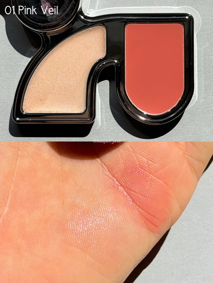 マルチブラッシュアンドハイライターデュオ/Rest & Recreation BEAUTY/ジェル・クリームチークを使ったクチコミ(6枚目)