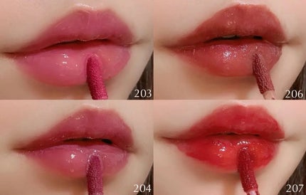 デュー ドロップ ティント/Coralhaze/リップティントを使ったクチコミ(2枚目)