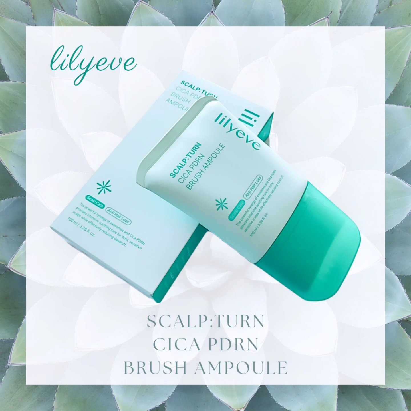 スカルプターンヘアアンプル/リリーイブ/頭皮ローションを使ったクチコミ（1枚目）