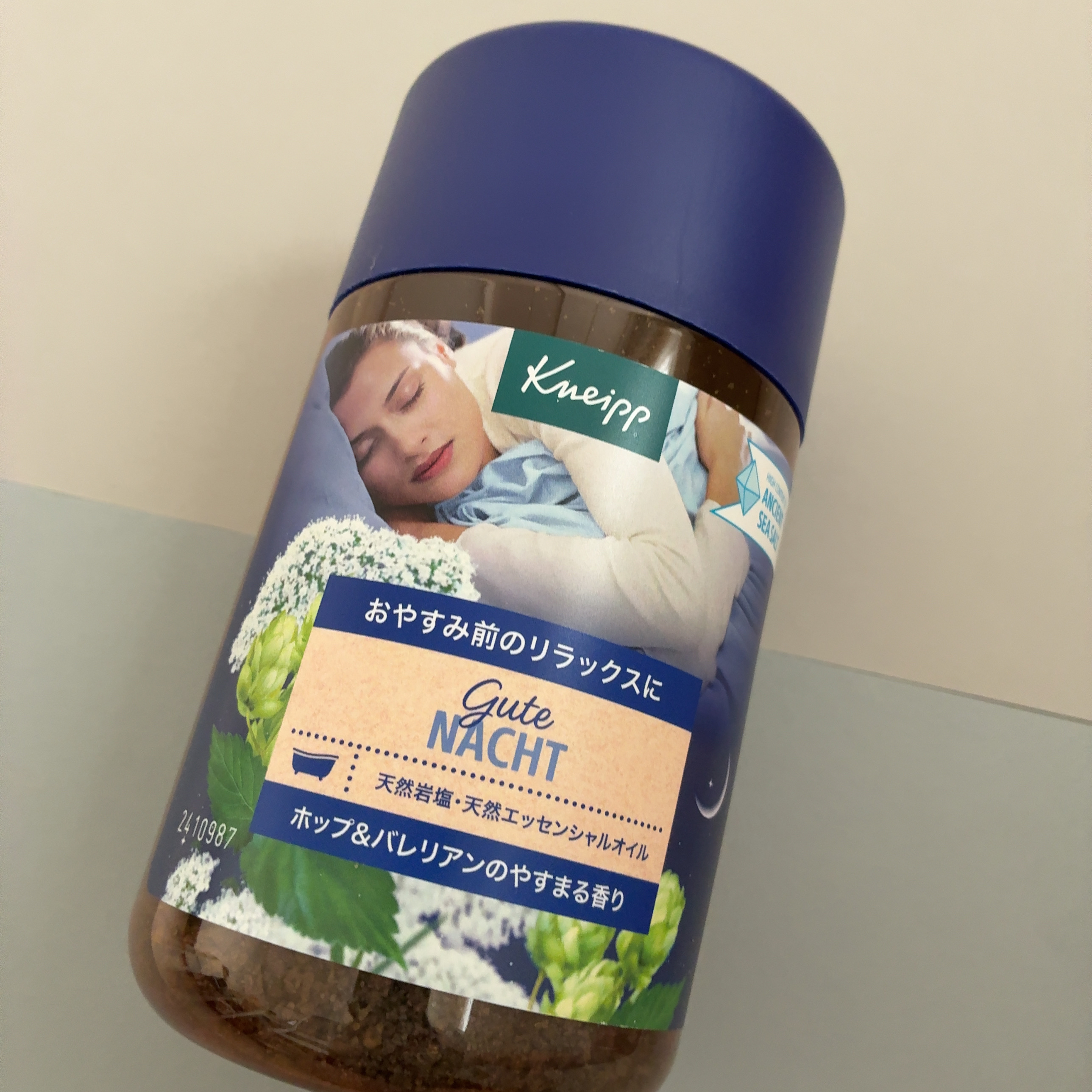 クナイプ グーテナハト バスソルト ホップ＆バレリアンの香り/クナイプ/無機塩系入浴剤を使ったクチコミ（2枚目）