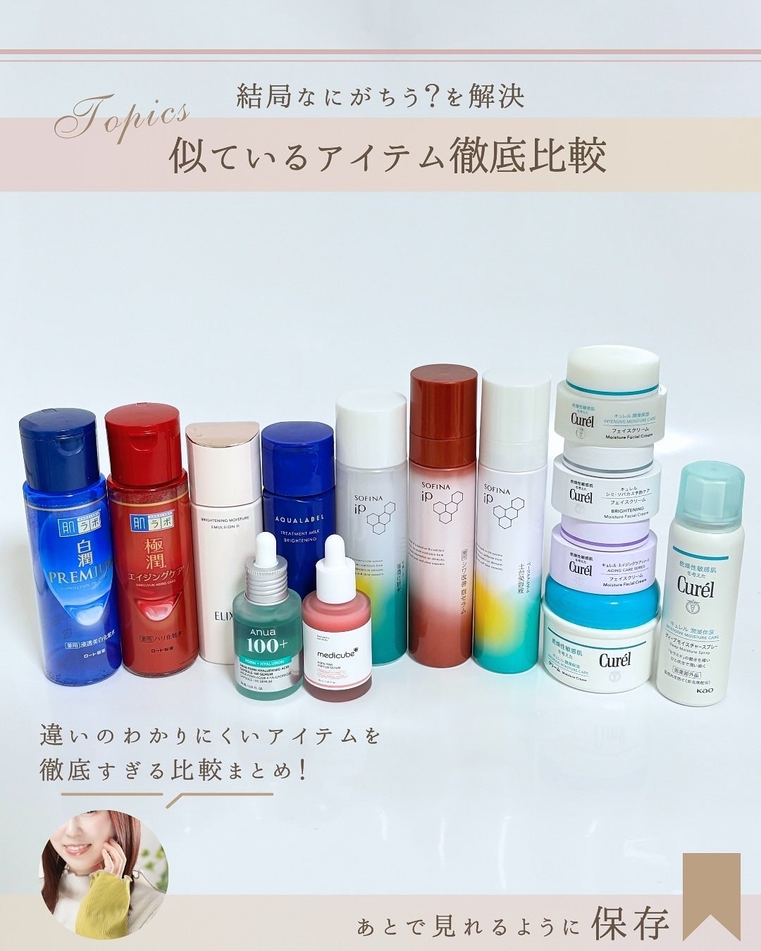 ゆん|元化粧品研究|ノーファンデ肌 on LIPS 「@yun.skincare_👈人生変えるスキンケア⚠️キュレル..」(2枚目)