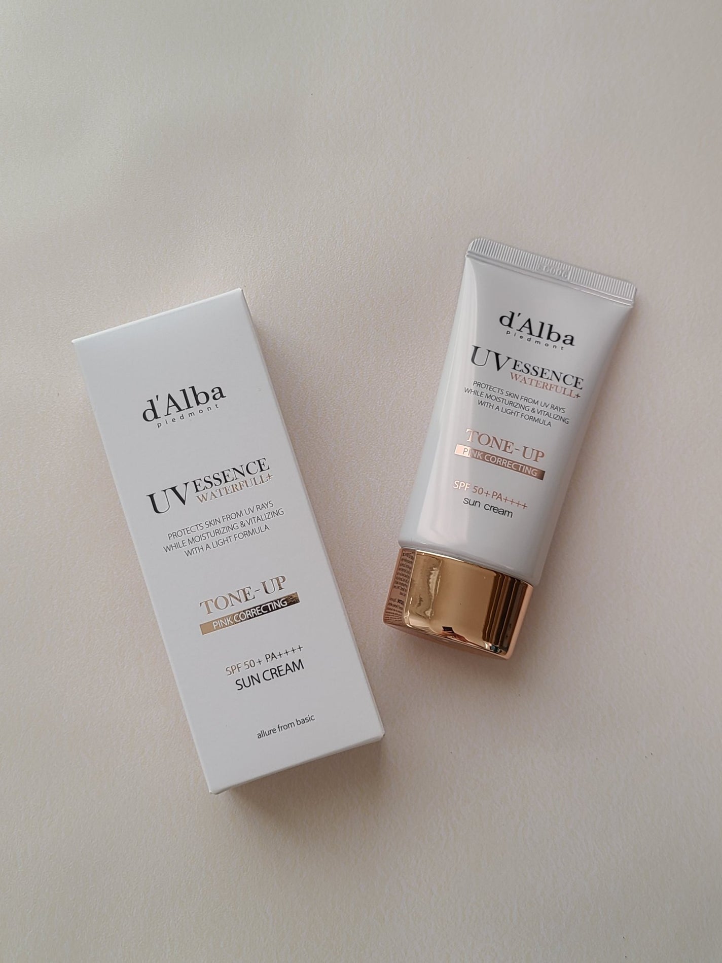 ウォータフルトーンアップサンクリーム/ダルバ/日焼け止めクリームを使ったクチコミ(3枚目)