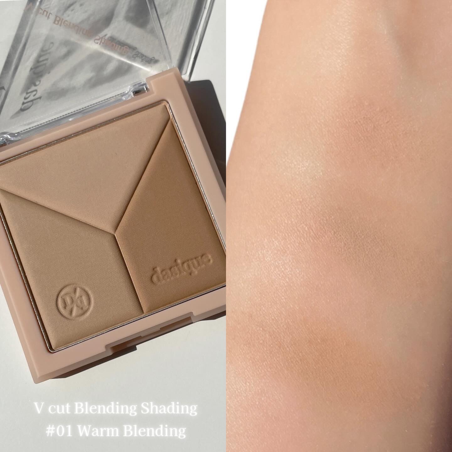 Vカットブレンディングシェーディング/dasique/シェーディングを使ったクチコミ（3枚目）