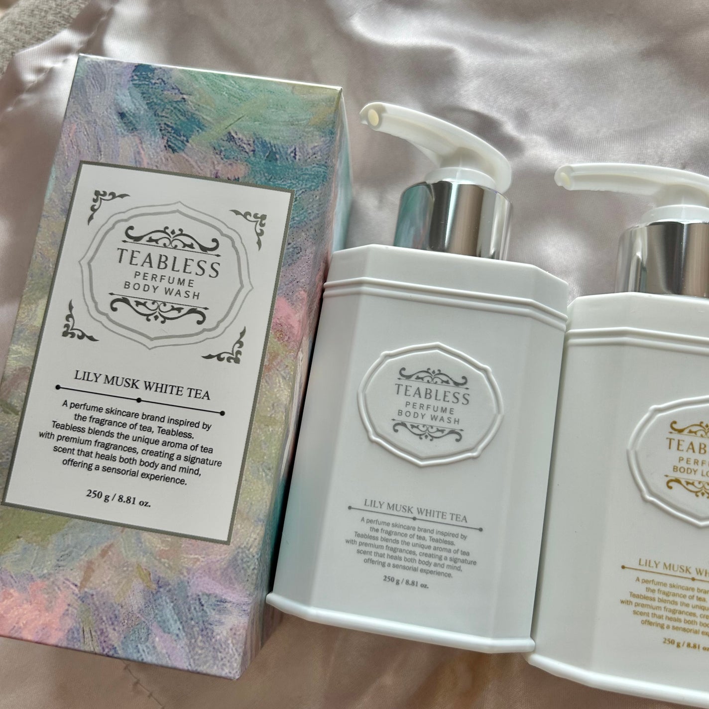 パフュームボディウォッシュ リリームスクホワイトティー/TEABLESS/ボディソープを使ったクチコミ(6枚目)