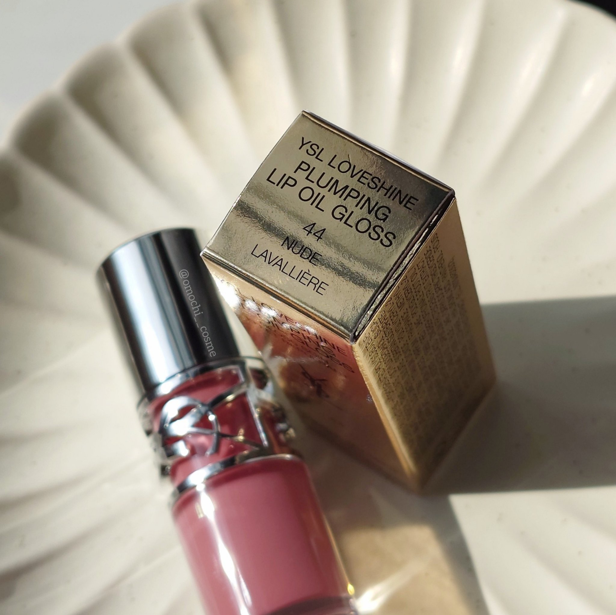 YSL ラブシャイン グロスプランパー #44 ヌード ラヴァリエール/YVES SAINT LAURENT BEAUTE/リップグロスを使ったクチコミ（2枚目）