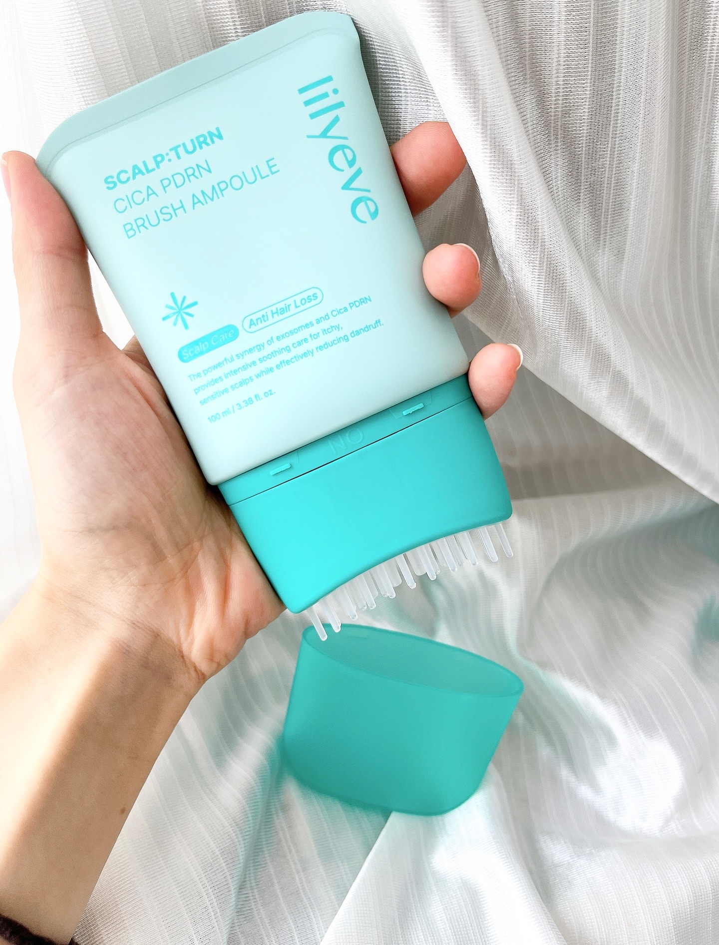 スカルプターンヘアアンプル/リリーイブ/頭皮ローションを使ったクチコミ（2枚目）