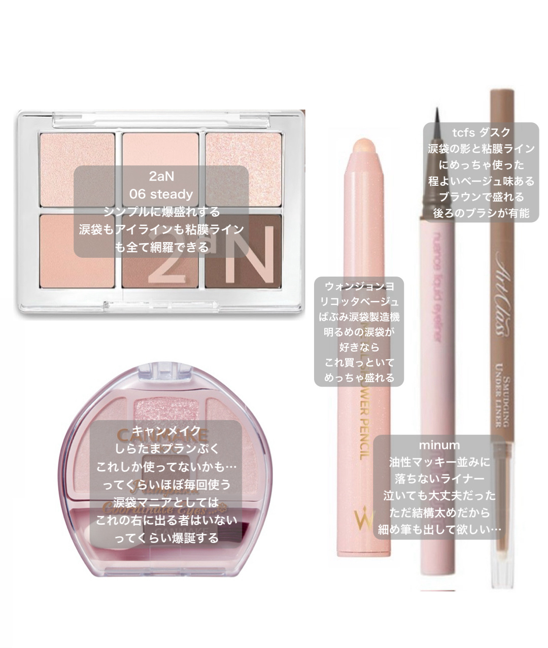 ベターミーアイパレット 06 ステディー/2aN/マルチパレットを使ったクチコミ（2枚目）