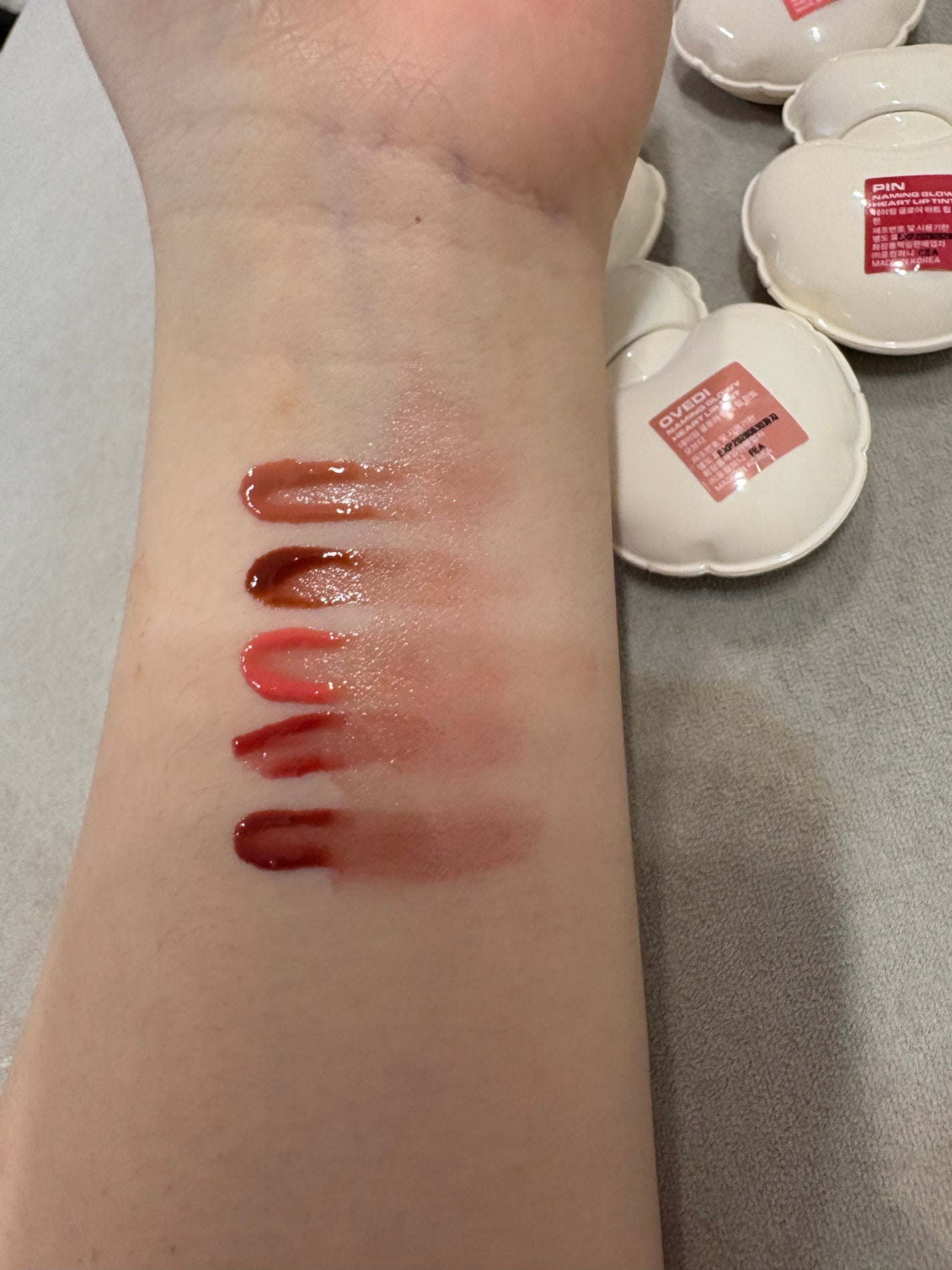 ネーミング グロウ ハートリップティント/NAMING./リップティントを使ったクチコミ(4枚目)