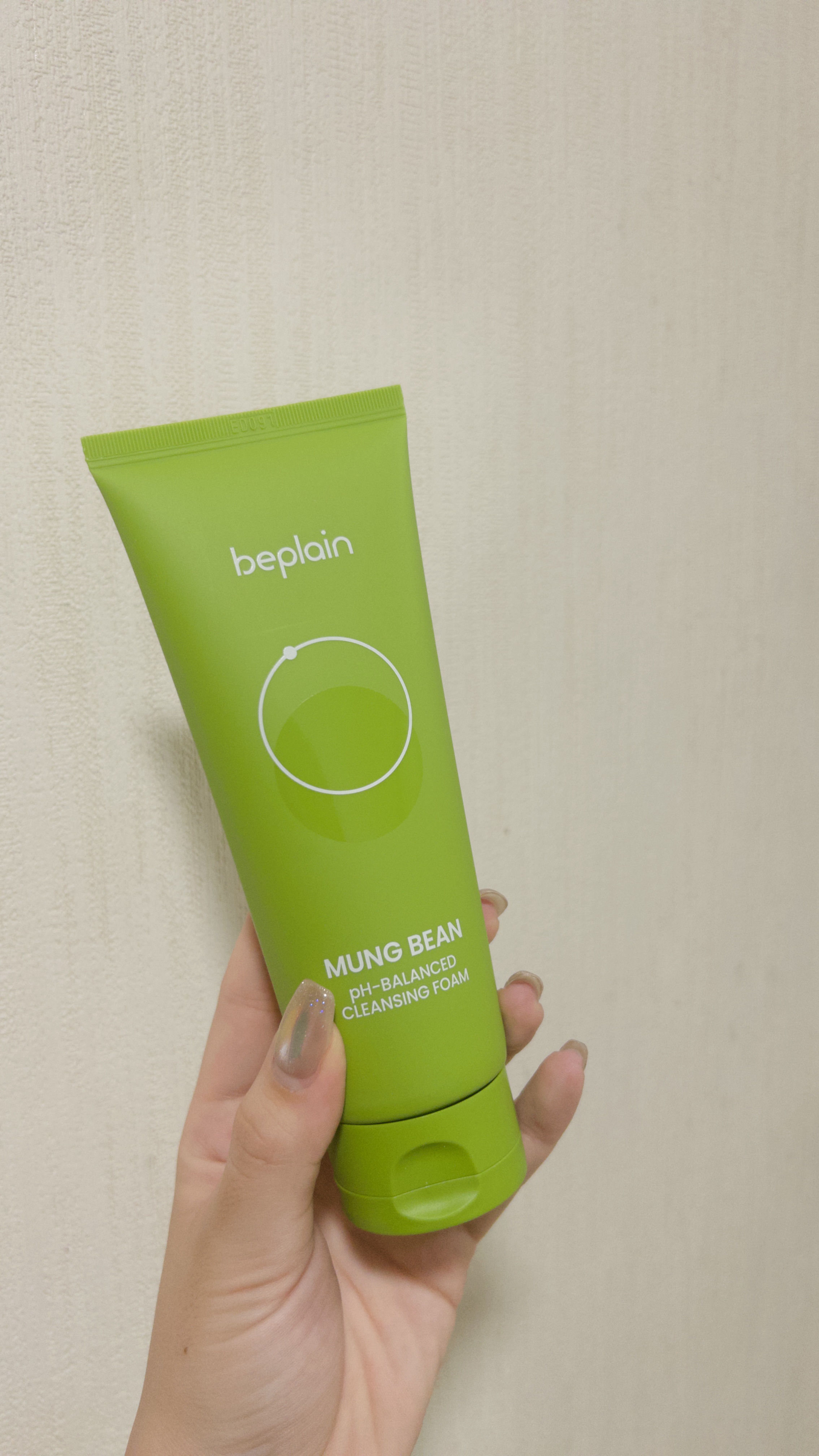 緑豆弱酸性洗顔フォーム/beplain/洗顔フォームを使ったクチコミ（2枚目）