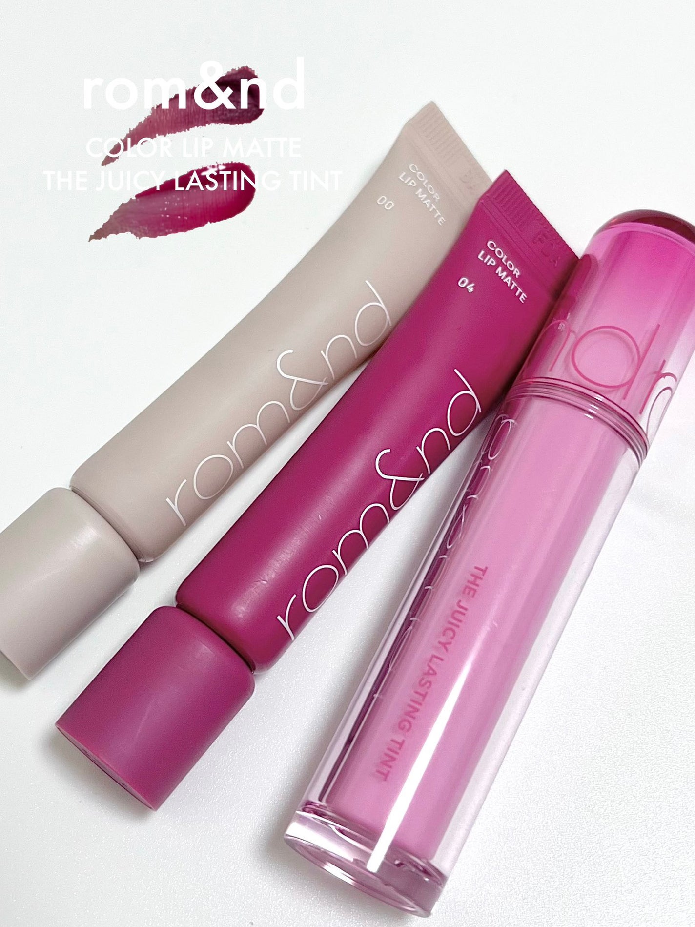 ザ ジューシーラスティングティント/rom&nd/リップティントを使ったクチコミ(1枚目)