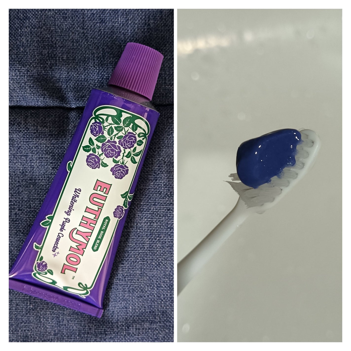 ホワイトニングパープルコレクター歯磨き粉/EUTHYMOL/その他を使ったクチコミ(3枚目)