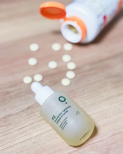 P2毛穴シワタイトニングカプセルアンプル/LUOKI/美容液を使ったクチコミ(1枚目)