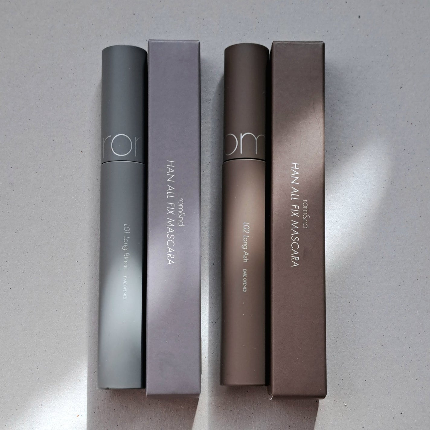 ハンオールフィックスマスカラ/rom&nd/マスカラを使ったクチコミ(1枚目)