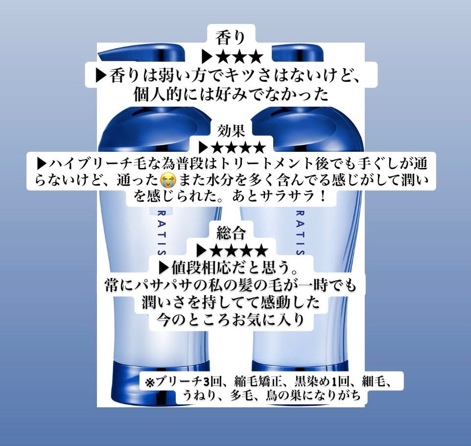 セラティス ムーンライトスリーク シャンプー / ヘアトリートメント/THERATIS/市販シャンプーを使ったクチコミ(2枚目)