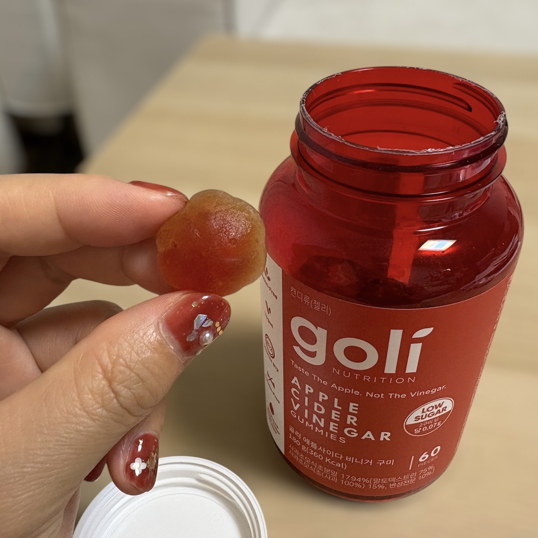 アップルサイダービネガーグミ/goli/健康サプリメントを使ったクチコミ（3枚目）