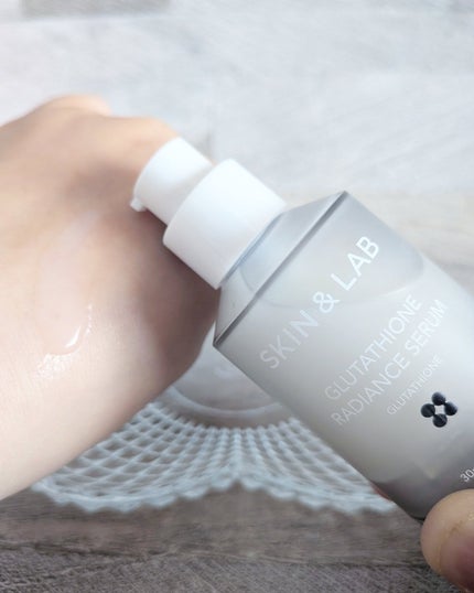 グルタチオンラディアンスセラム/SKIN&LAB/美容液を使ったクチコミ(2枚目)