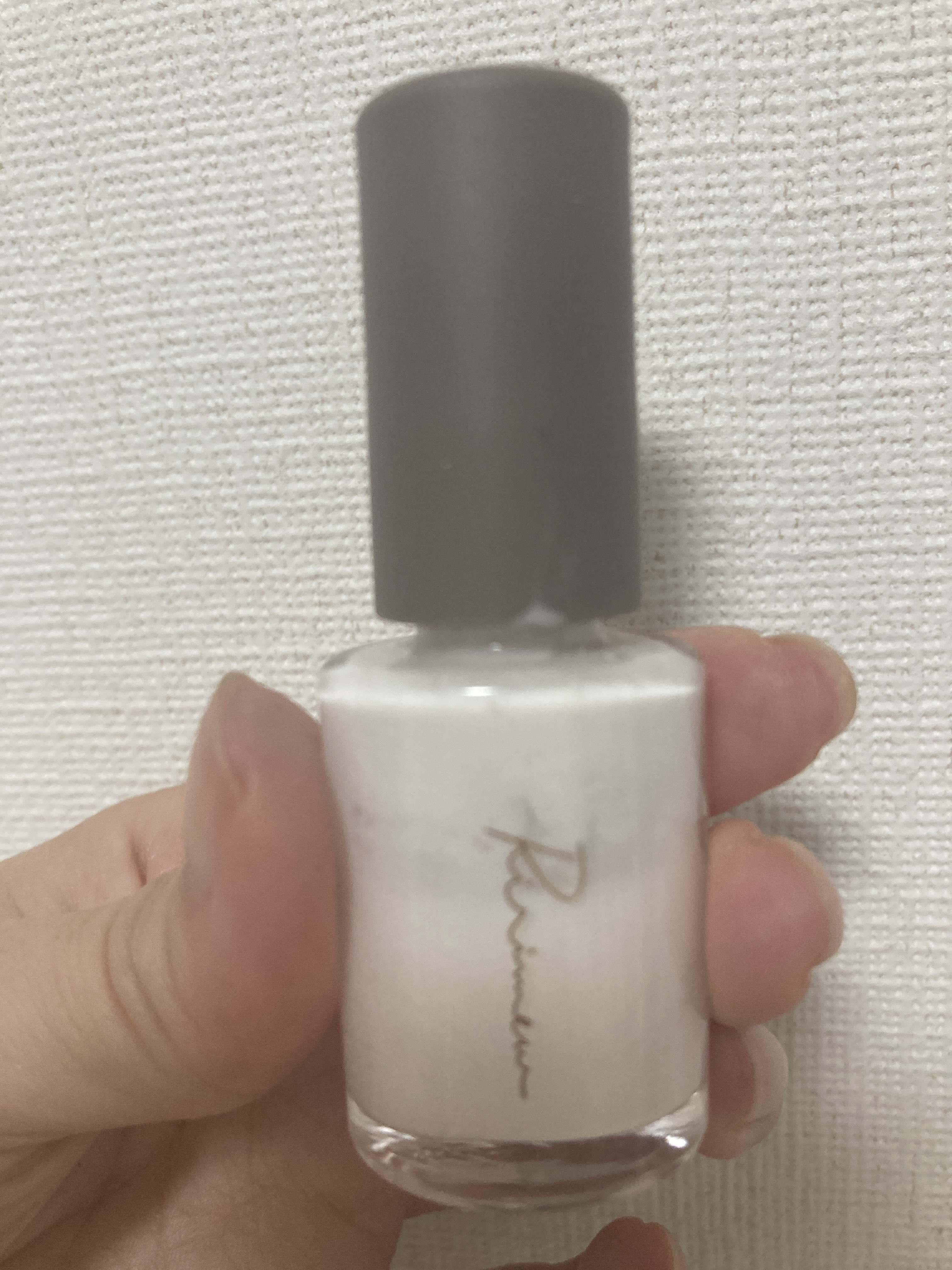 ネイルポリッシュ  06 シアーホワイト/Ririmew/マニキュアを使ったクチコミ（1枚目）