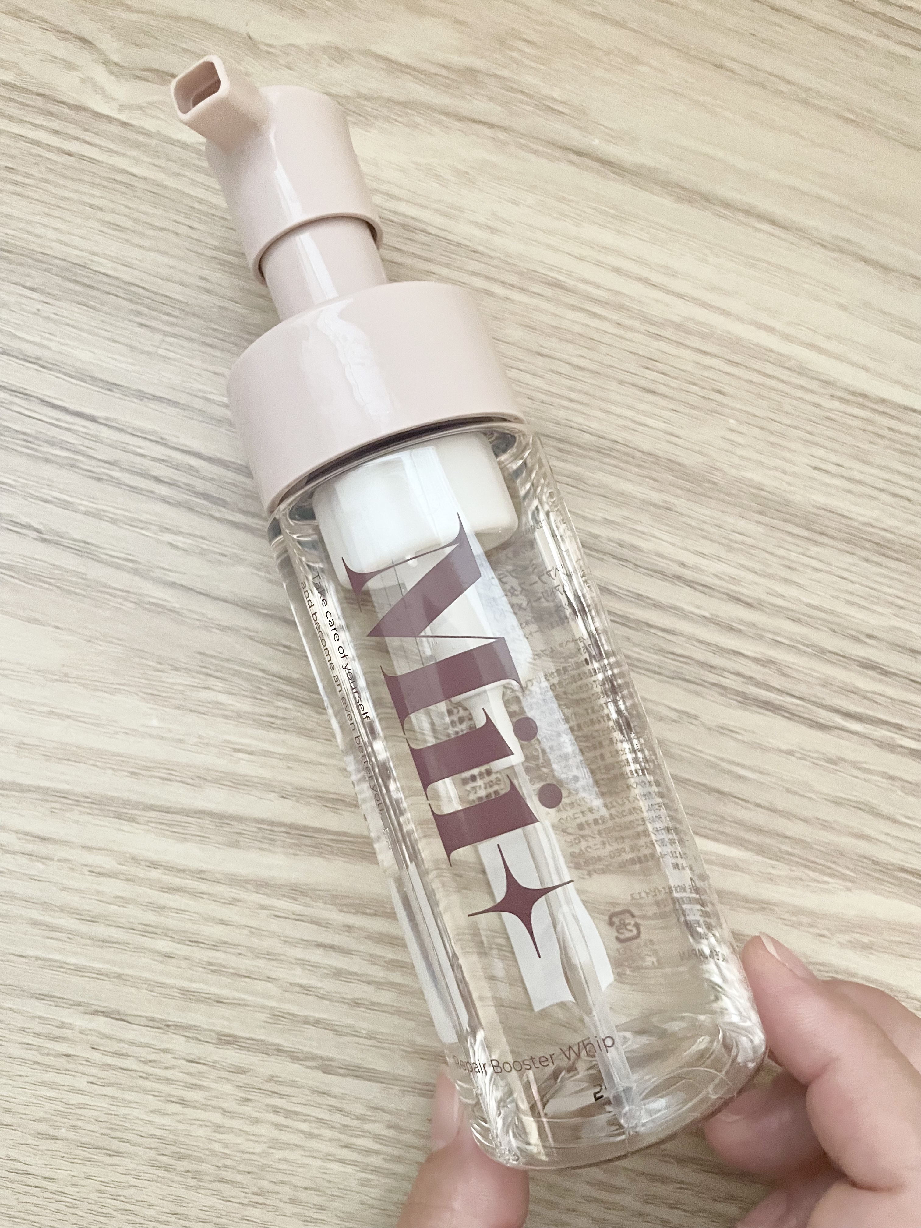 リペアブースターホイップ/Mii＋/洗い流すヘアトリートメントを使ったクチコミ（1枚目）