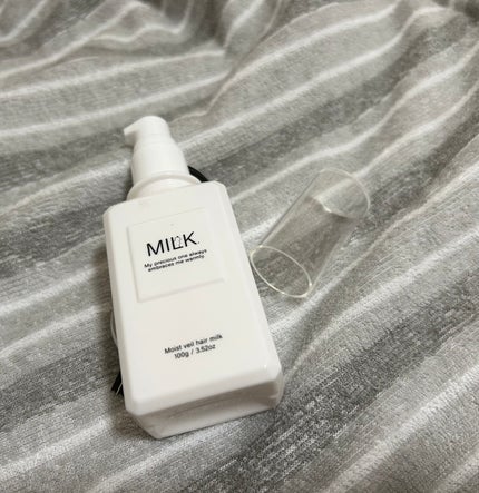 モイストヴェール ヘアミルク<無香料>/MILK./ヘアミルクを使ったクチコミ(1枚目)