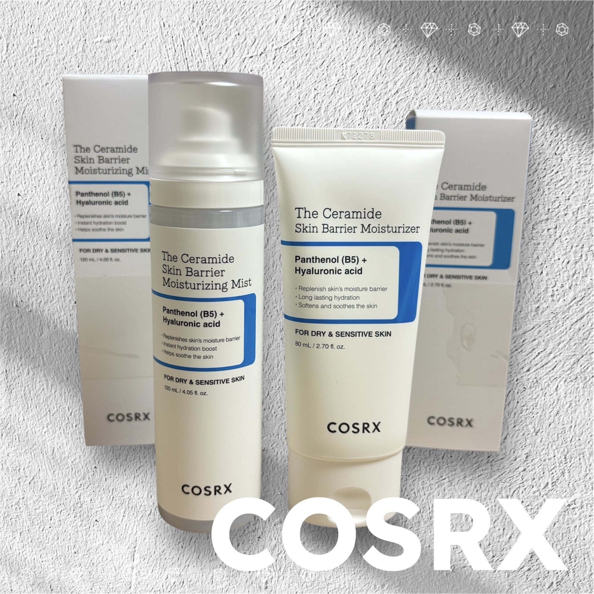 RXザ・セラミドスキンバリアモイスチャライザー/COSRX/フェイスクリームを使ったクチコミ（1枚目）