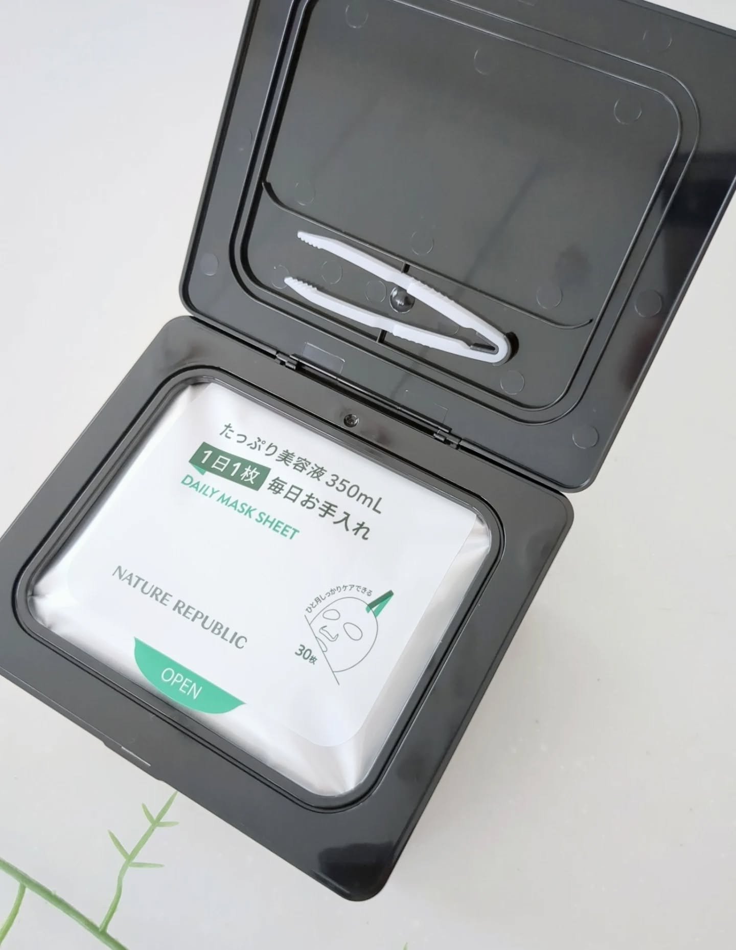 ブラックPDRN デイリーシートマスク/ネイチャーリパブリック/シートマスク・パックを使ったクチコミ（2枚目）