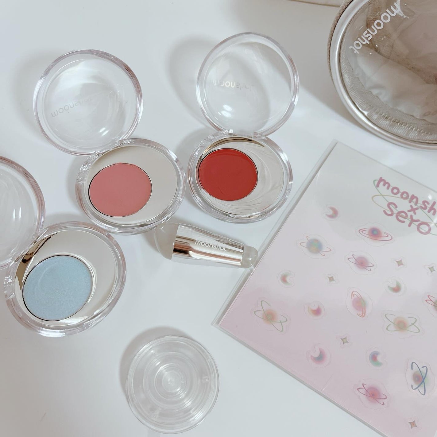 メルティングムードリップ&チーク/moonshot/ジェル・クリームチークを使ったクチコミ(6枚目)