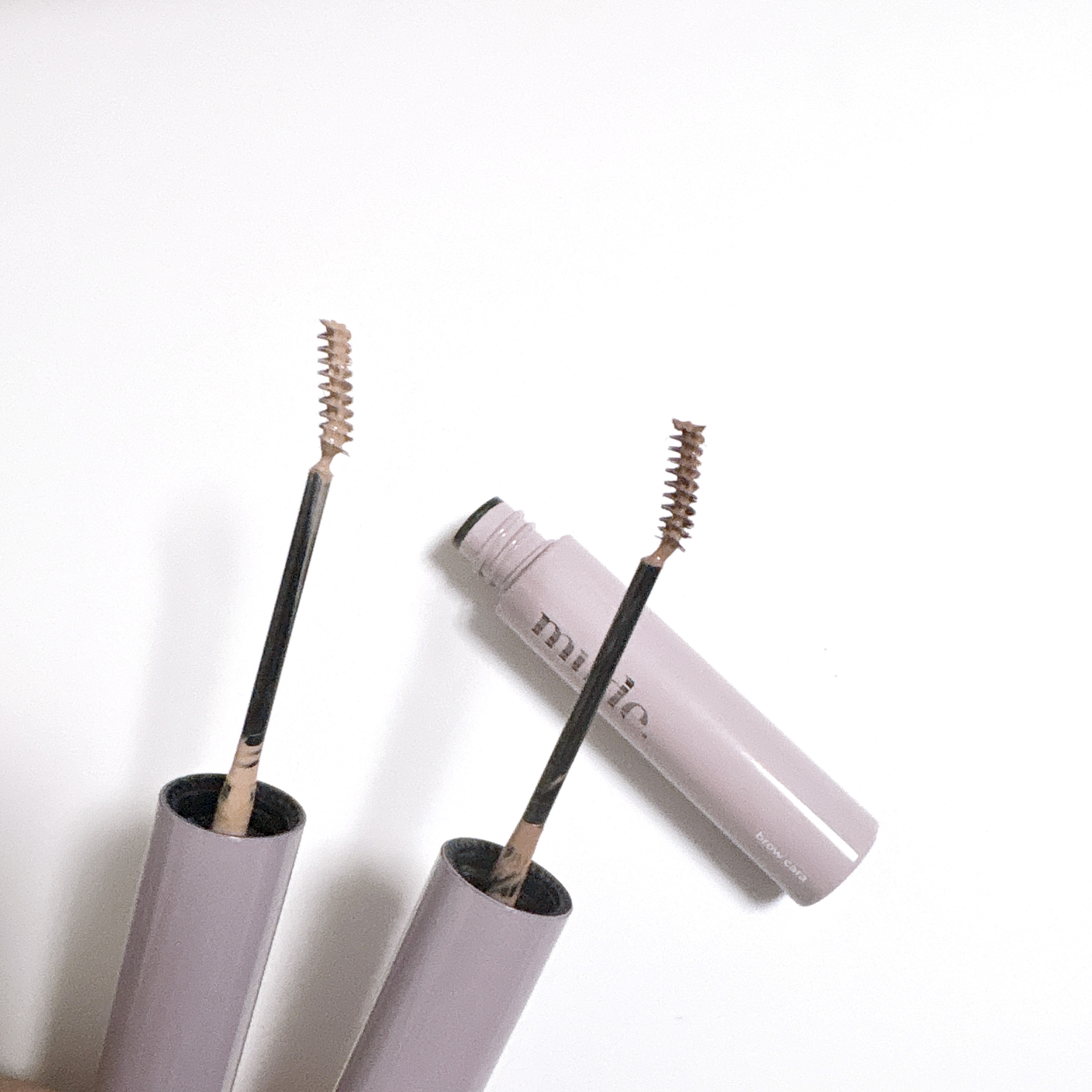 インスパイアスキニーブロウカラ/mude./眉マスカラを使ったクチコミ（3枚目）