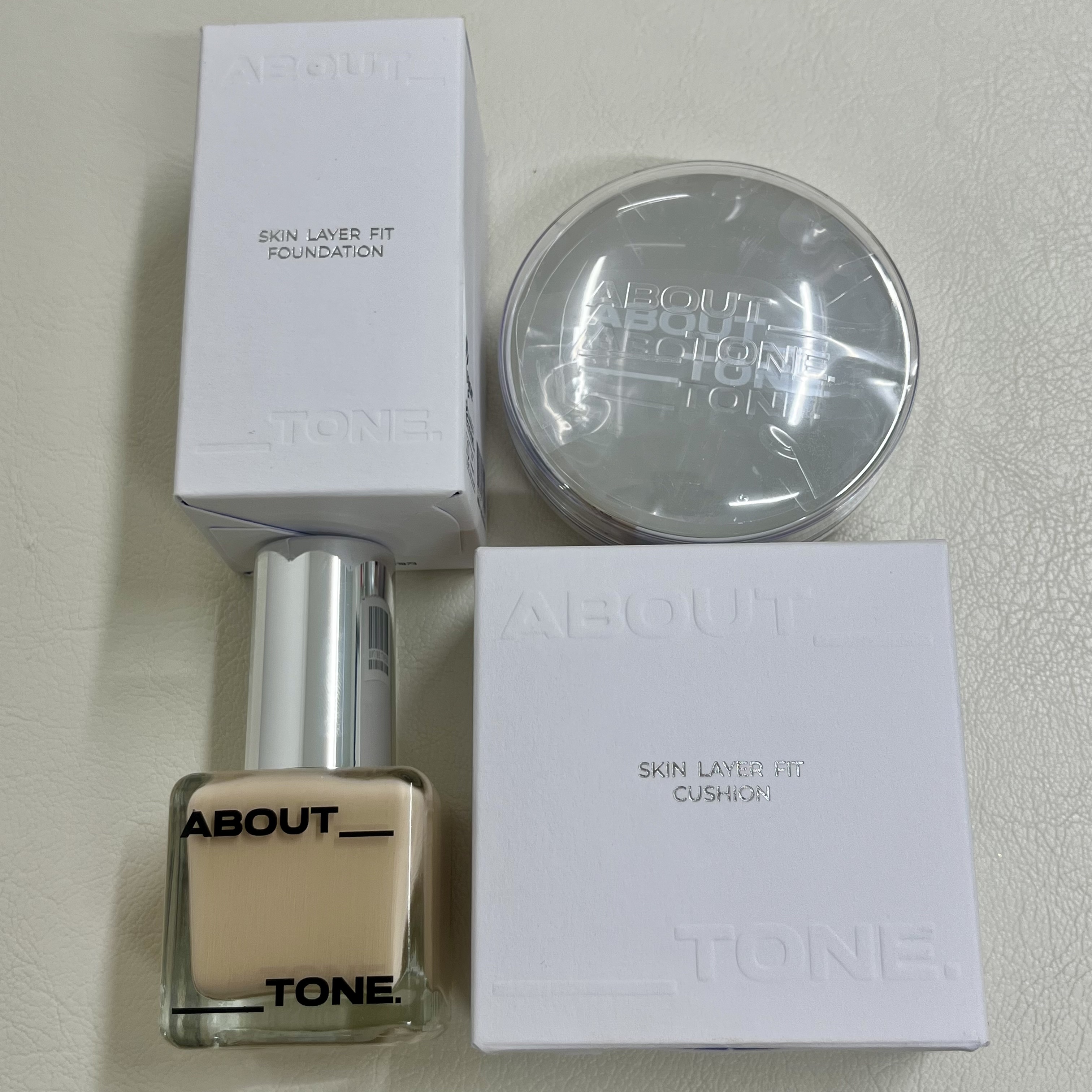 スキンレイヤーフィットファンデーション/ABOUT TONE/リキッドファンデーションを使ったクチコミ（1枚目）