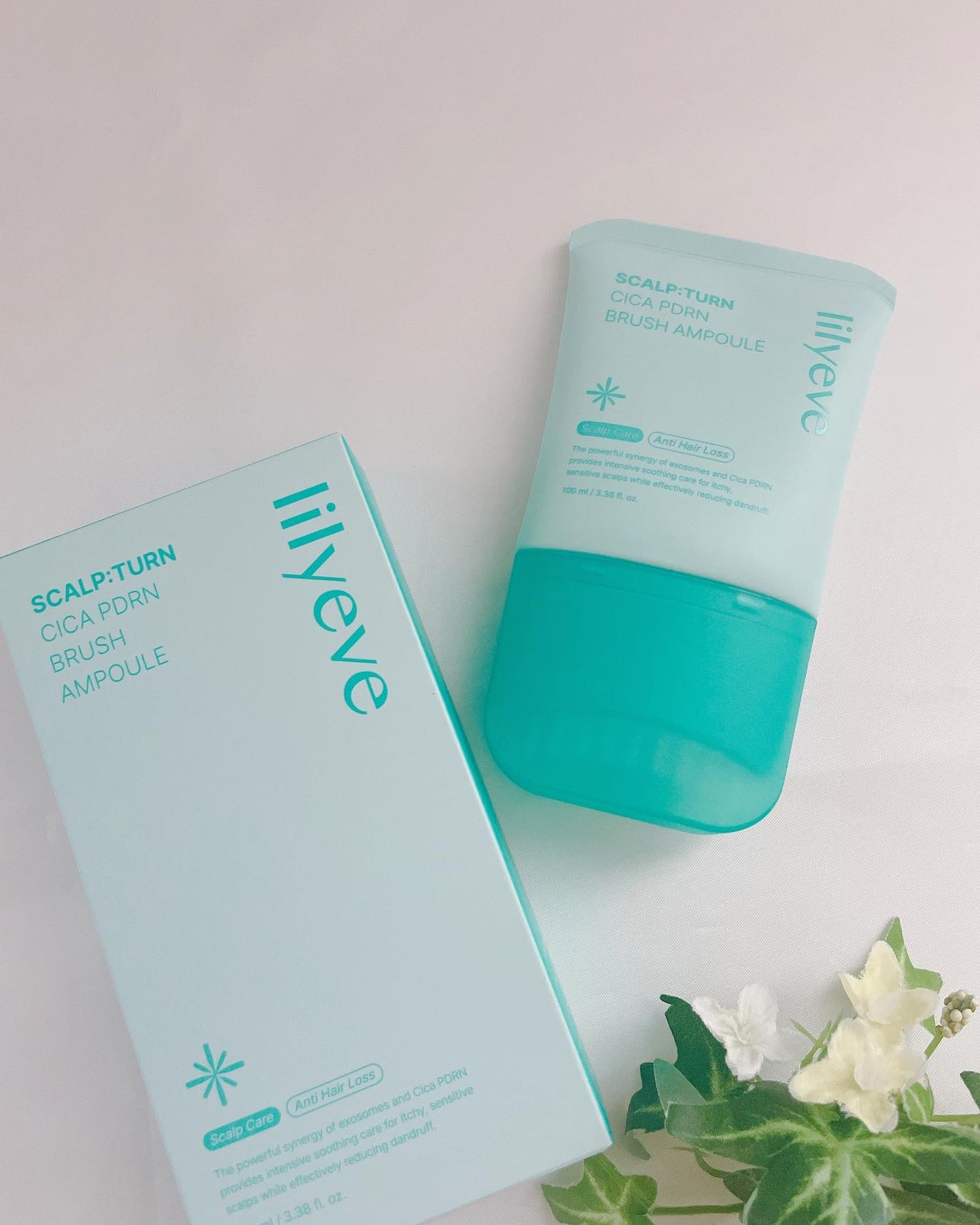 スカルプターンヘアアンプル/リリーイブ/頭皮ローションを使ったクチコミ(5枚目)