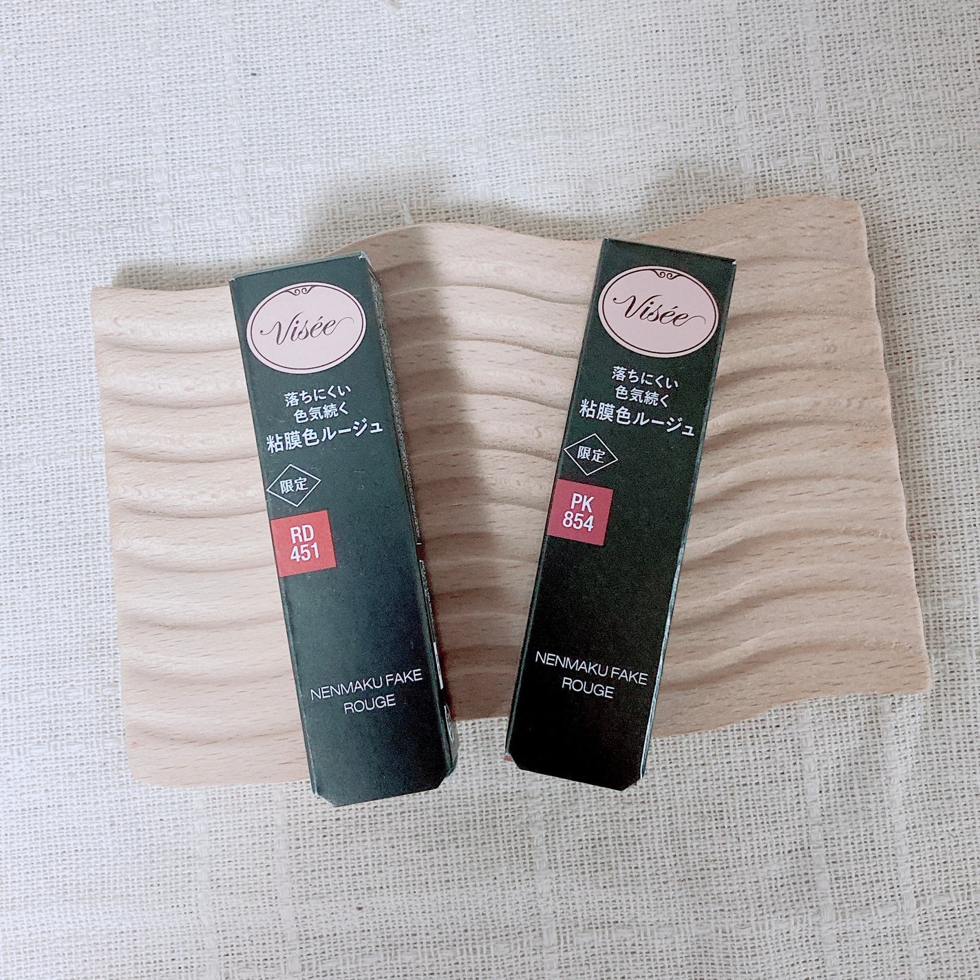 ネンマクフェイク ルージュ/Visée/口紅を使ったクチコミ(1枚目)