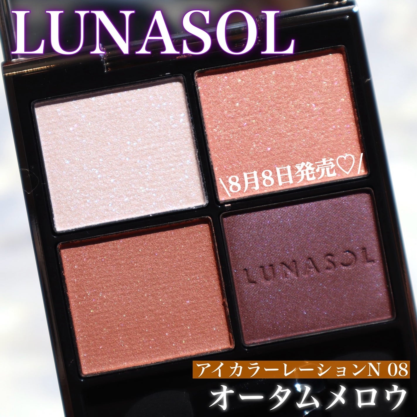 ルナソル アイカラーレーションN/LUNASOL/アイシャドウパレットを使ったクチコミ(1枚目)